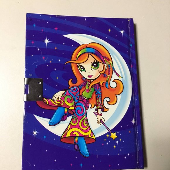 Lisa Frank Star Moon Girl Angel Sticker Sheet S100-A2001 Lisa Frank Star Moon Girl Angel Sticker Sheet S100-A2001
